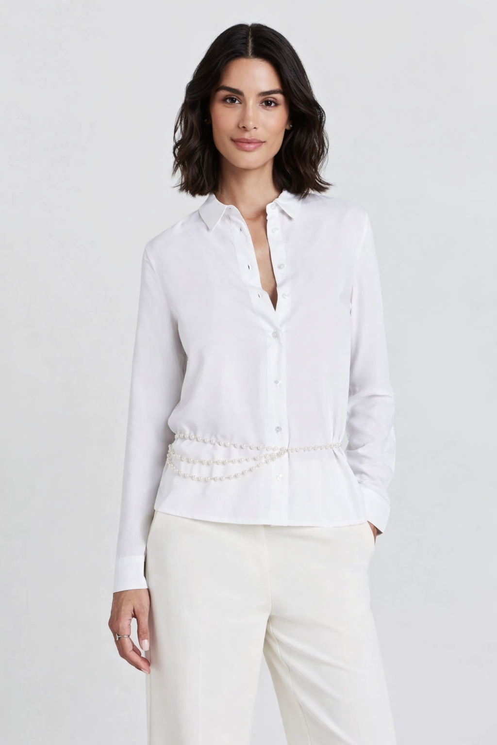 Natalia - Camisa Elegance White